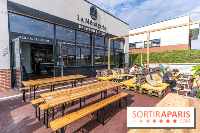 Le meilleur Burger de France 2024 à la Ménagerie du roi par Anthony Pautrat -  terrasse