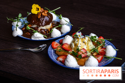 Le meilleur Burger de France 2024 à la Ménagerie du roi par Anthony Pautrat -    dessert - pain perdu - profiterole