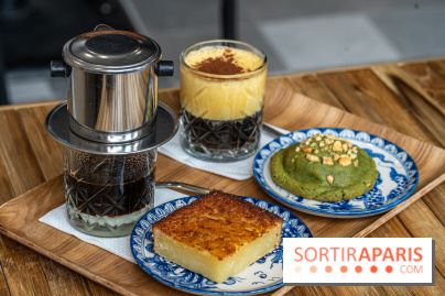 Hoa Cà Phê, le Coffee Shop Vietnamin du 11e à Paris - café Viet et pâtisseries