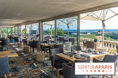 Le Brunch à volonté du belvédère au Domaine de la Corniche dans les Yvelines - photos -  salle