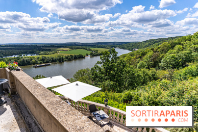 Le Brunch à volonté du belvédère au Domaine de la Corniche dans les Yvelines - photos -  vallée de la Seine