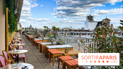Terraza Mikuna, bar à tapas sud-américain sur la terrasse rooftop du BHV Marais