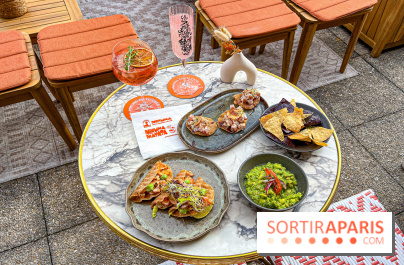 Terraza Mikuna, bar à tapas sud-américain sur la terrasse rooftop du BHV Marais