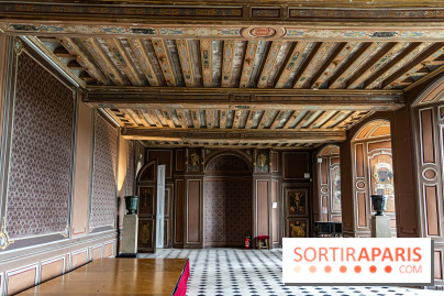 Le Château de la Roche Guyon, le château troglodyte dans le Val-d'Oise - 95 -  salle des gardes