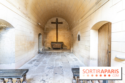 Le Château de la Roche Guyon, le château troglodyte dans le Val-d'Oise - 95 - chapelle