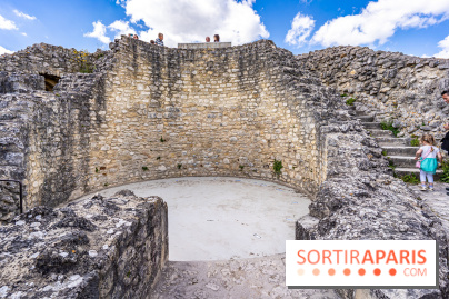 Le Château de la Roche Guyon, le château troglodyte dans le Val-d'Oise - 95 -  donjon