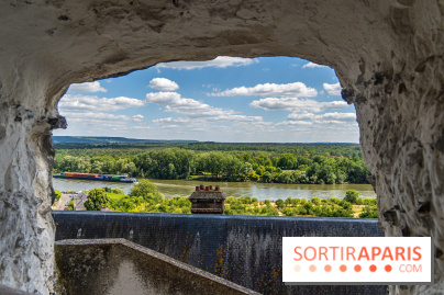 Le Château de la Roche Guyon, le château troglodyte dans le Val-d'Oise - 95