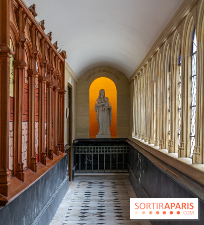 Le Château de la Roche Guyon, le château troglodyte dans le Val-d'Oise - 95 -  chapelle