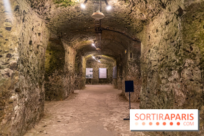 Le Château de la Roche Guyon, le château troglodyte dans le Val-d'Oise - 95 -  sous-terrains