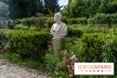 Maison Jean Cocteau à Milly-la-Forêt en Essonne - photos -  statue