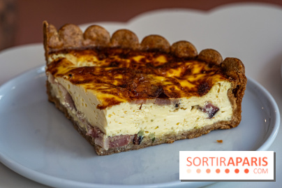 Taårtt, la pâtisserie - salon de thé Paris 15e aux tartes en tous genres - quiche lorraine