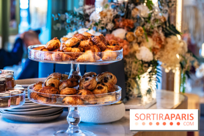Brunch du Vesper Paris 7e - buffet à volonté et plats à table -  viennoiseries
