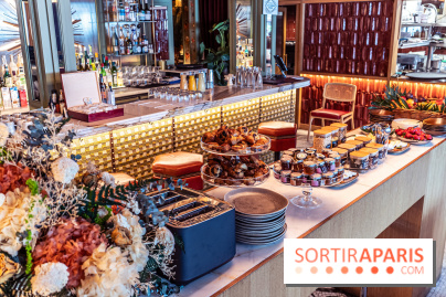 Brunch du Vesper Paris 7e - buffet à volonté et plats à table