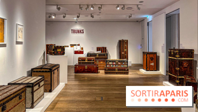 L'exposition de malles Louis Vuitton chez Christie's Paris