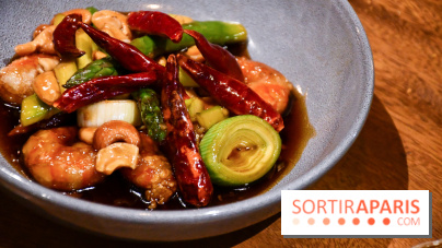 Madame Fan, le restaurant gastronomique chinois à Paris  -  crevettes Kung Pao