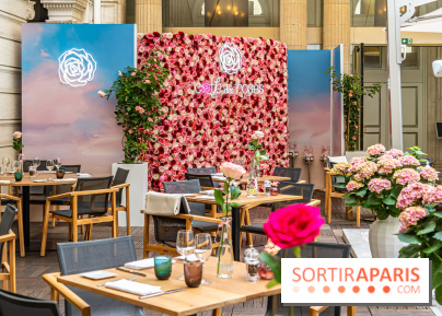 La Terrasse des Roses au Westin Paris Vendome, le patio floral confidentiel
