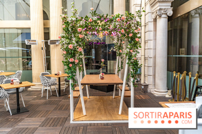 La Terrasse des Roses au Westin Paris Vendome, le patio floral confidentiel