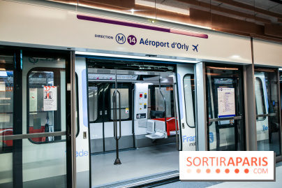 Inauguration du prolongement de la ligne 14, nos photos