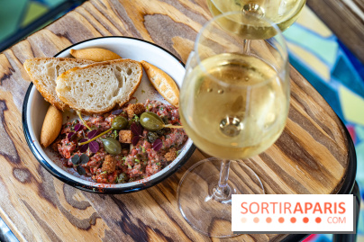 Tina restaurant - bar à Tapas Paris 6  -  tartare de bœuf