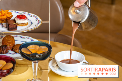 Le Tea Time de la Reine d'Ore à Versailles -  chocolat chaud Ducasse