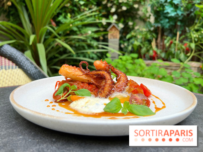 Le Potager, Roch Hotel & Spa - Poulpe grillé, légumes