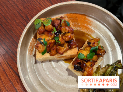 Trâm 130 - Ris de veau laqué sauce charsiu