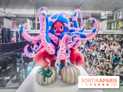 Les homards de l'artiste pop Philip Colbert envahissent la Station F pour une expo gratuite insolite - IMG20240708164351