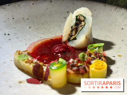 ERH - Turbot, betterave, radis fumé