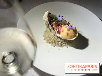 ERH - Huitre poché, wagyu shabu shabu