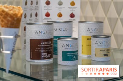 Angiolo, le glacier de Saint-Germain-des-Près - les photos -  pots de glaces