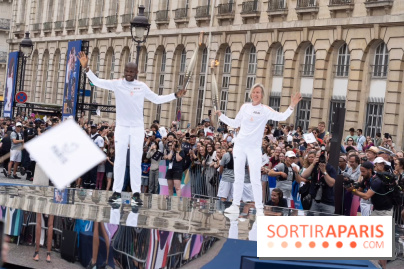 Jeux Olympiques de Paris 2024 relais de la flamme -  A7C9400