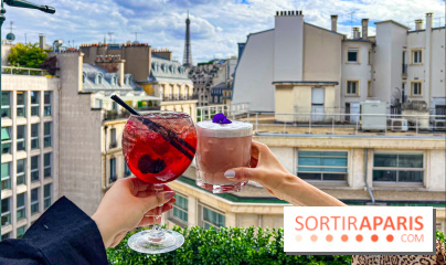 Le Marta, le bar à cocktails perché sur le rooftop de l'Hôtel Barrière Fouquet's Paris tout l'été