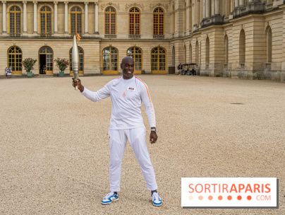 JO Paris 2024 : Les porteurs et relais de la flamme à Versailles -  Steve Toussaint