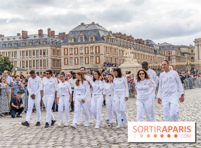 JO Paris 2024 : Les porteurs et relais de la flamme à Versailles