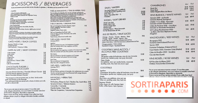 Le Café et la Pâtisserie Pierre Hermé à Versailles - Hôtel Les Lumières - carte - menu