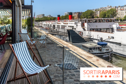 La Plage Parisienne, restaurant et terrasse en bord de Seine Quai de Javel