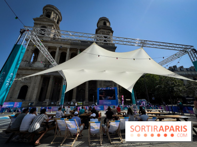 JO Paris 2024 : Fan zone Saint-Sulpice