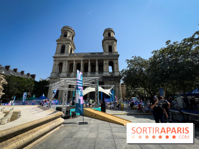 JO Paris 2024 : Fan zone Saint-Sulpice