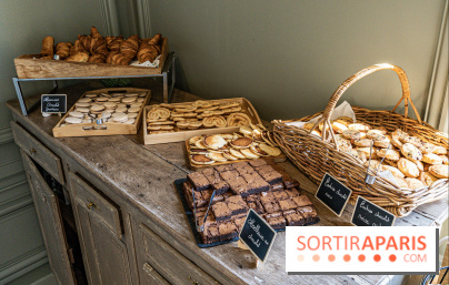 Le brunch à volonté exceptionnel de la Maison du Val à Saint-Germain-en-Laye dans les Yvelines - 78  -  viennoiseries  et gâteaux