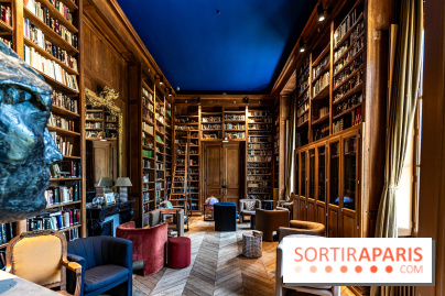 Le brunch à volonté exceptionnel de la Maison du Val à Saint-Germain-en-Laye dans les Yvelines - 78  -  bibliothèque