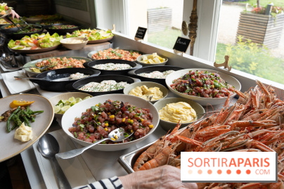 Le brunch à volonté exceptionnel de la Maison du Val à Saint-Germain-en-Laye dans les Yvelines - 78  -  buffet garni