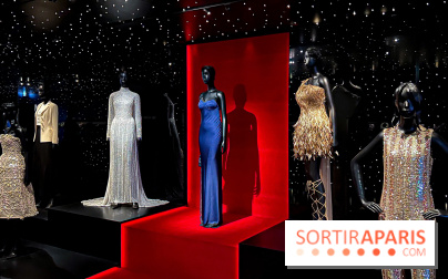 JO paris 2024 : Les tenues de scène de Lady Gaga, Aya Nakamura et Céline Dion exposées à la Galerie Dior  - image00033