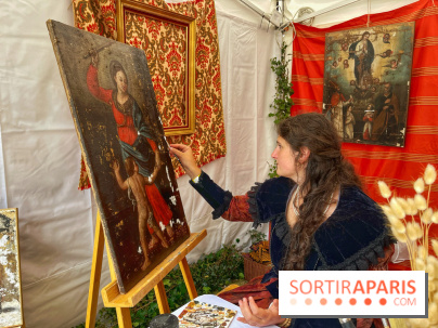 Paris vaut bien une fête - restauration tableau