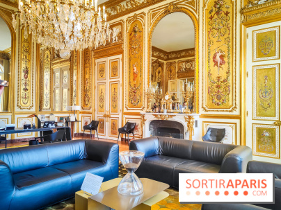 Palais de l'Elysée Paris - salon doré bureau président de la république