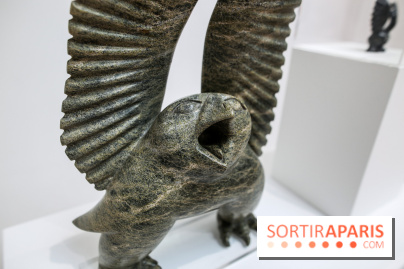 Exposition sur l'art inuit au Centre culturel canadien, nos photos