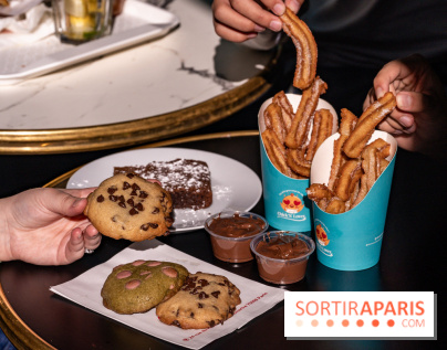 Chick’n Lover, le resto de poulet frit maison Paris 9e -  dessert - cookie - churros