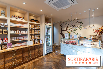 La chocolaterie et salon de thé Jardin Sucré à Dampierre - 78