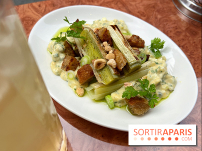 Restaurant Dame - Poireaux, sauce gribiche