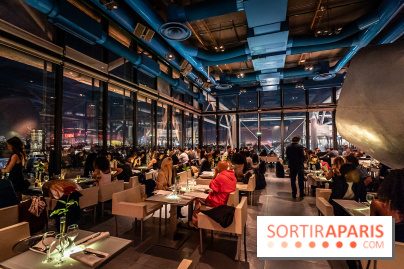 Le Georges, le restaurant-terrasse en rooftop du Centre Pompidou - les photos