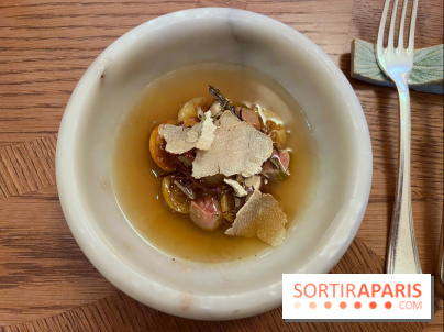 Le menu chasse au Bellefeuille, Saint James Paris